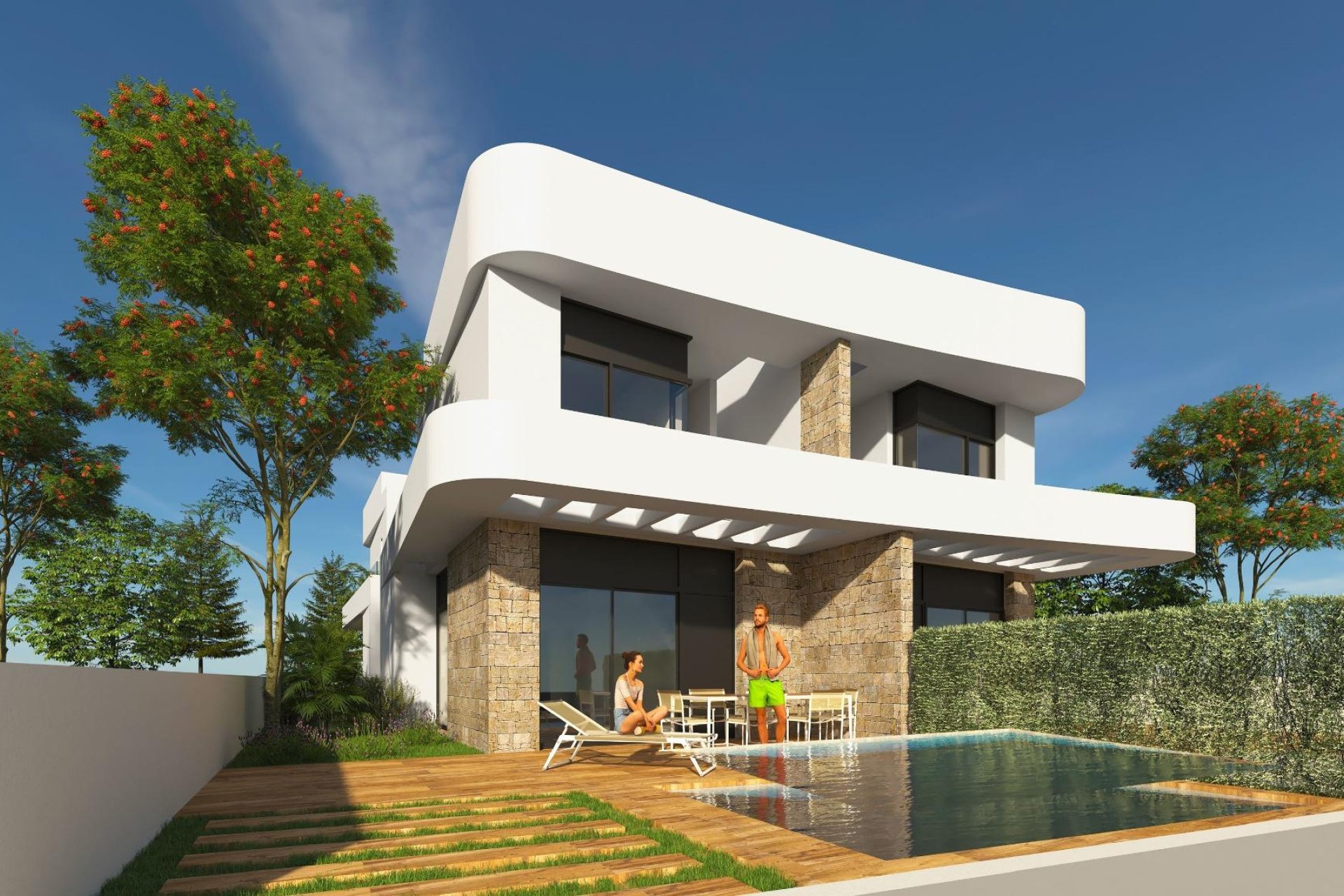 Obra nueva - Villa -
Los Montesinos - La Herrada