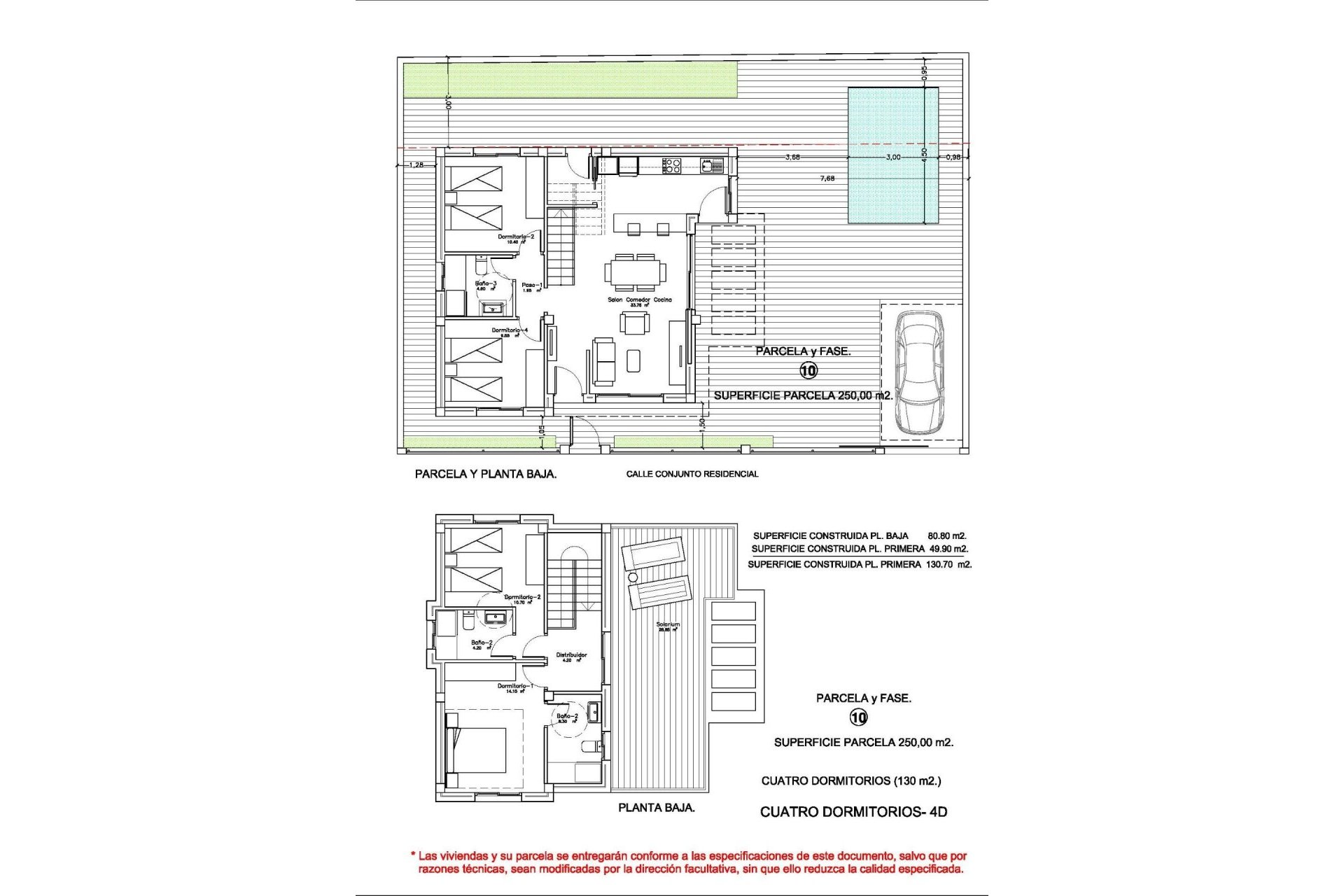 Obra nueva - Villa -
Los Montesinos - La Herrada