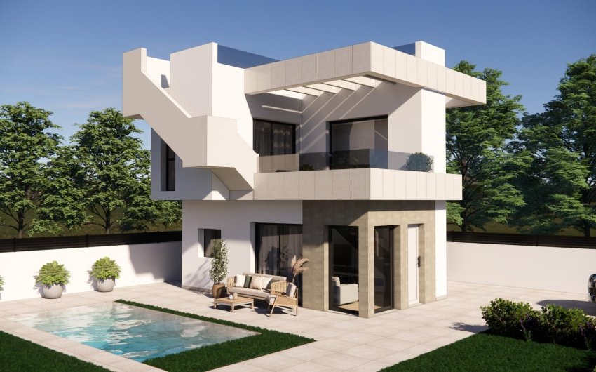 Obra nueva - Villa -
Los Montesinos - La Herrada