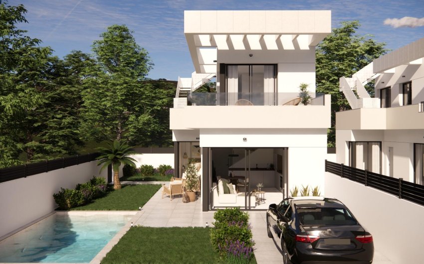 Obra nueva - Villa -
Los Montesinos - La Herrada