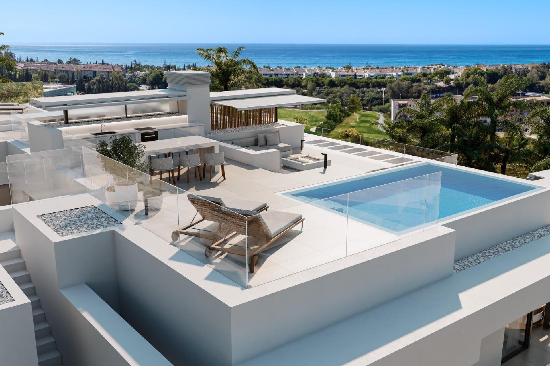 Obra nueva - Villa -
Marbella - Santa Clara Golf