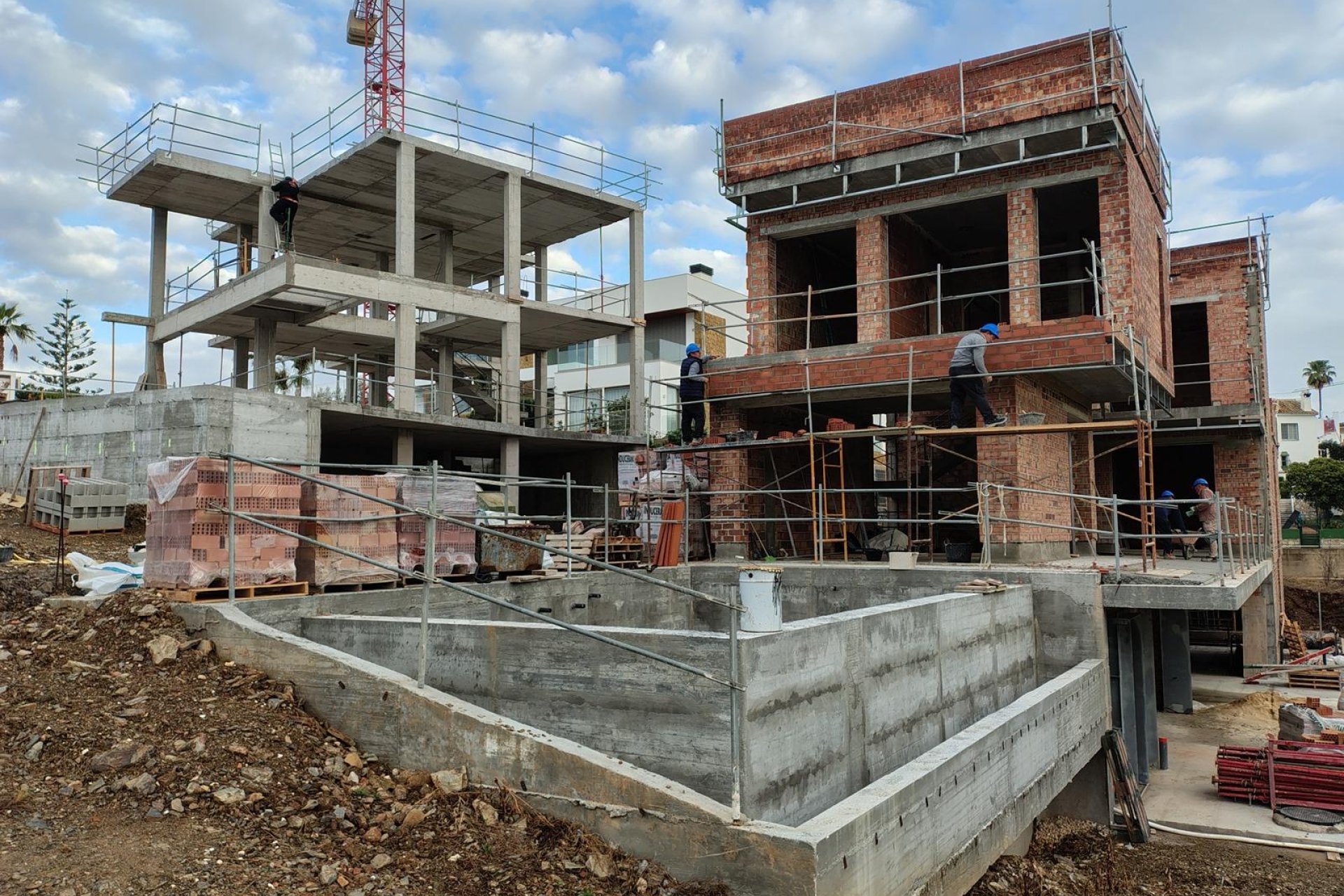 Obra nueva - Villa -
Mijas - Las Farolas