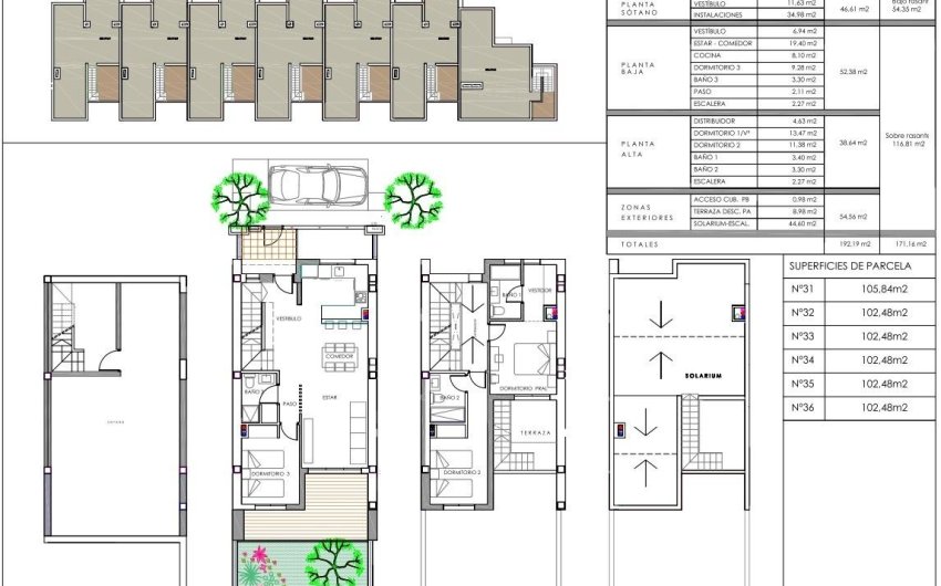 Obra nueva - Villa -
Monforte del Cid - Alenda Golf