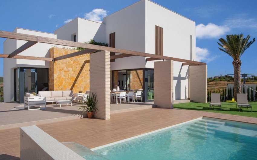 Obra nueva - Villa -
Orihuela Costa - Campoamor