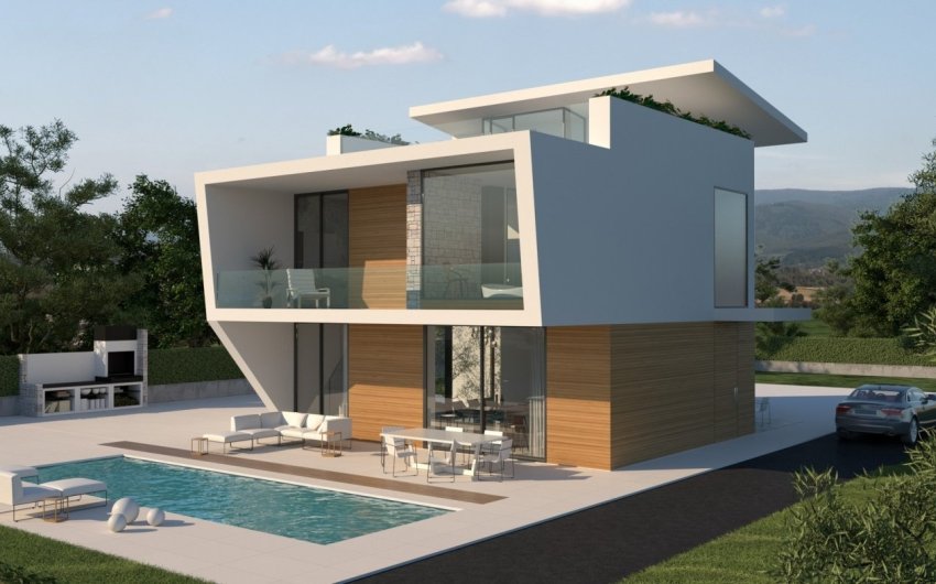 Obra nueva - Villa -
Orihuela Costa - Campoamor
