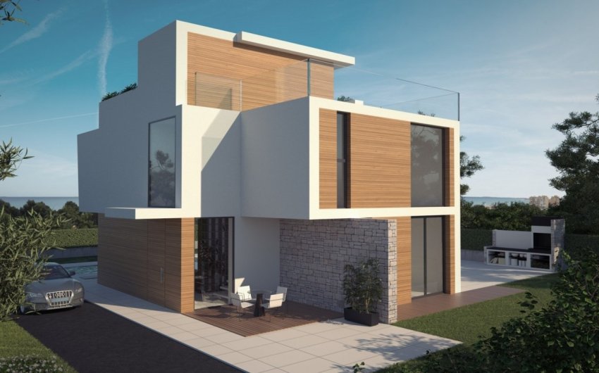 Obra nueva - Villa -
Orihuela Costa - Campoamor