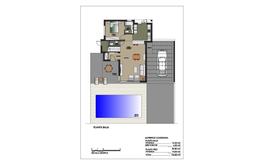 Obra nueva - Villa -
Orihuela Costa - Campoamor