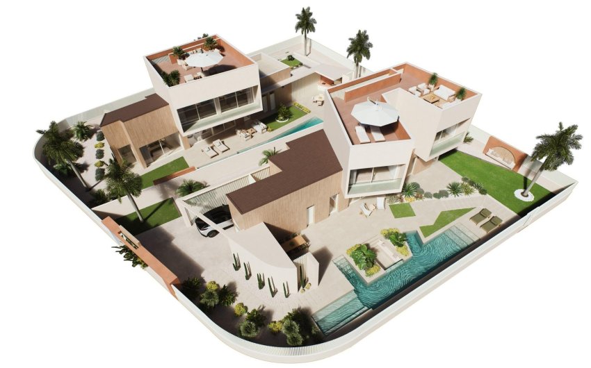 Obra nueva - Villa -
Orihuela Costa - Dehesa de campoamor