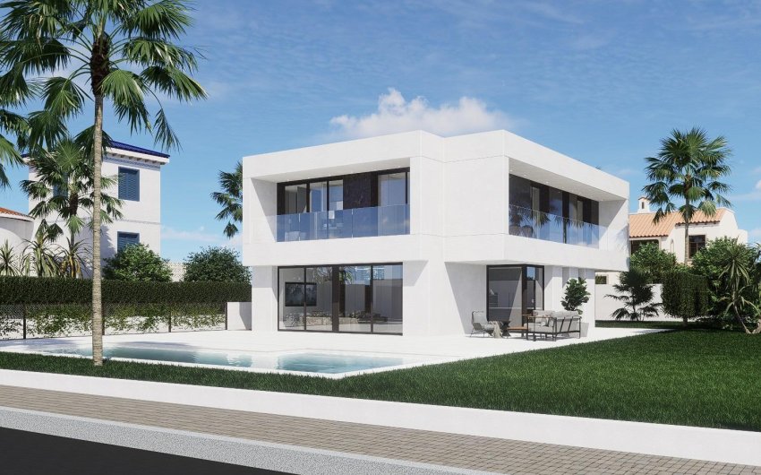 Obra nueva - Villa -
Orihuela Costa - La Zenia