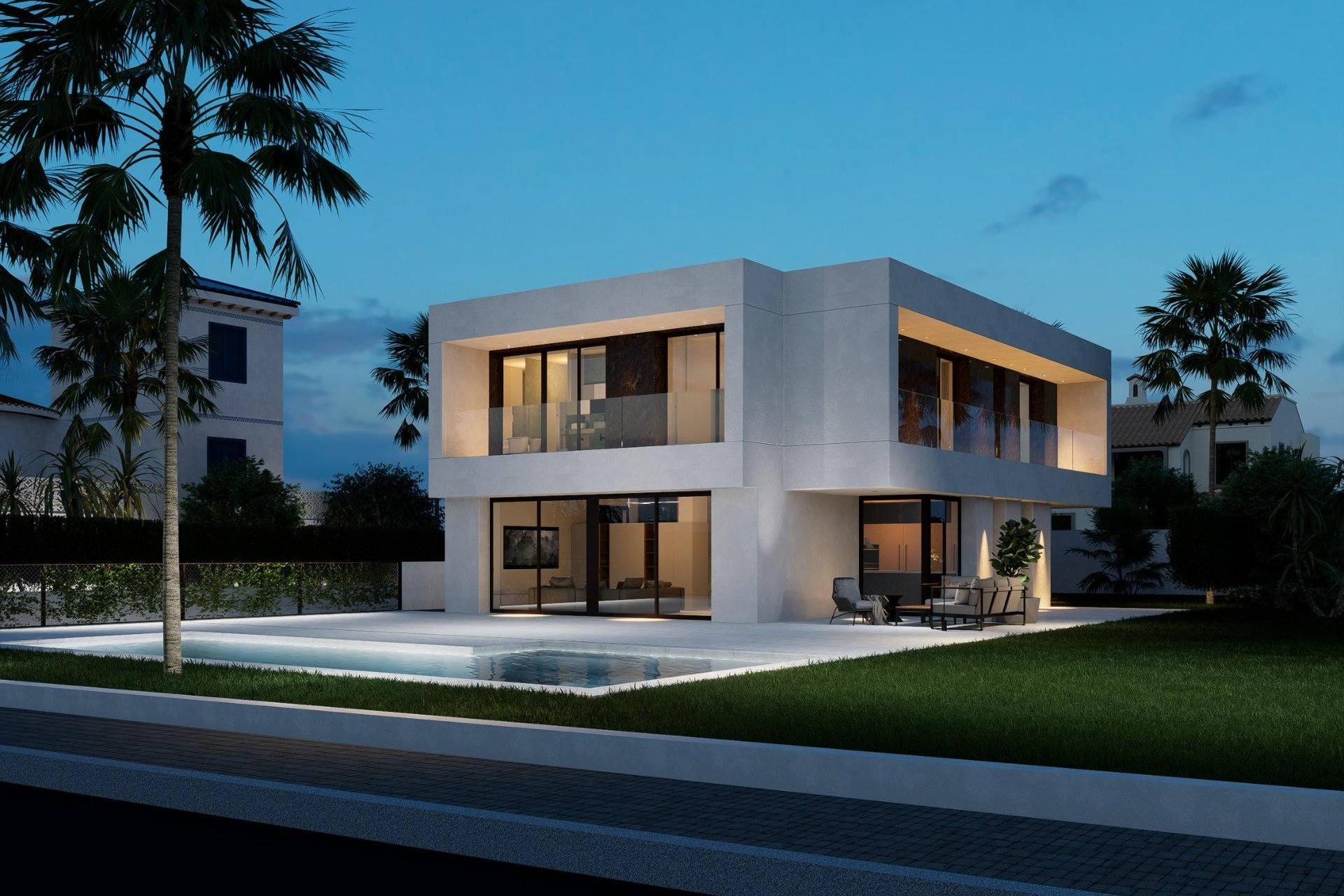 Obra nueva - Villa -
Orihuela Costa - La Zenia
