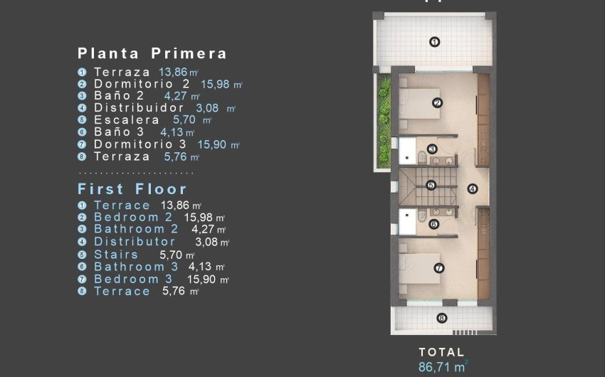 Obra nueva - Villa -
Orihuela Costa - Las Filipinas