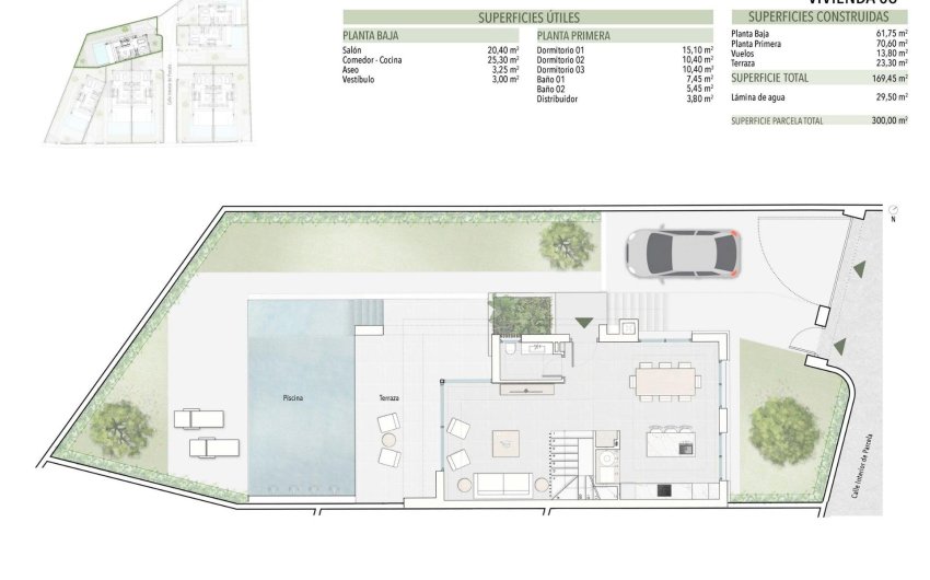 Obra nueva - Villa -
Orihuela Costa - Las Filipinas