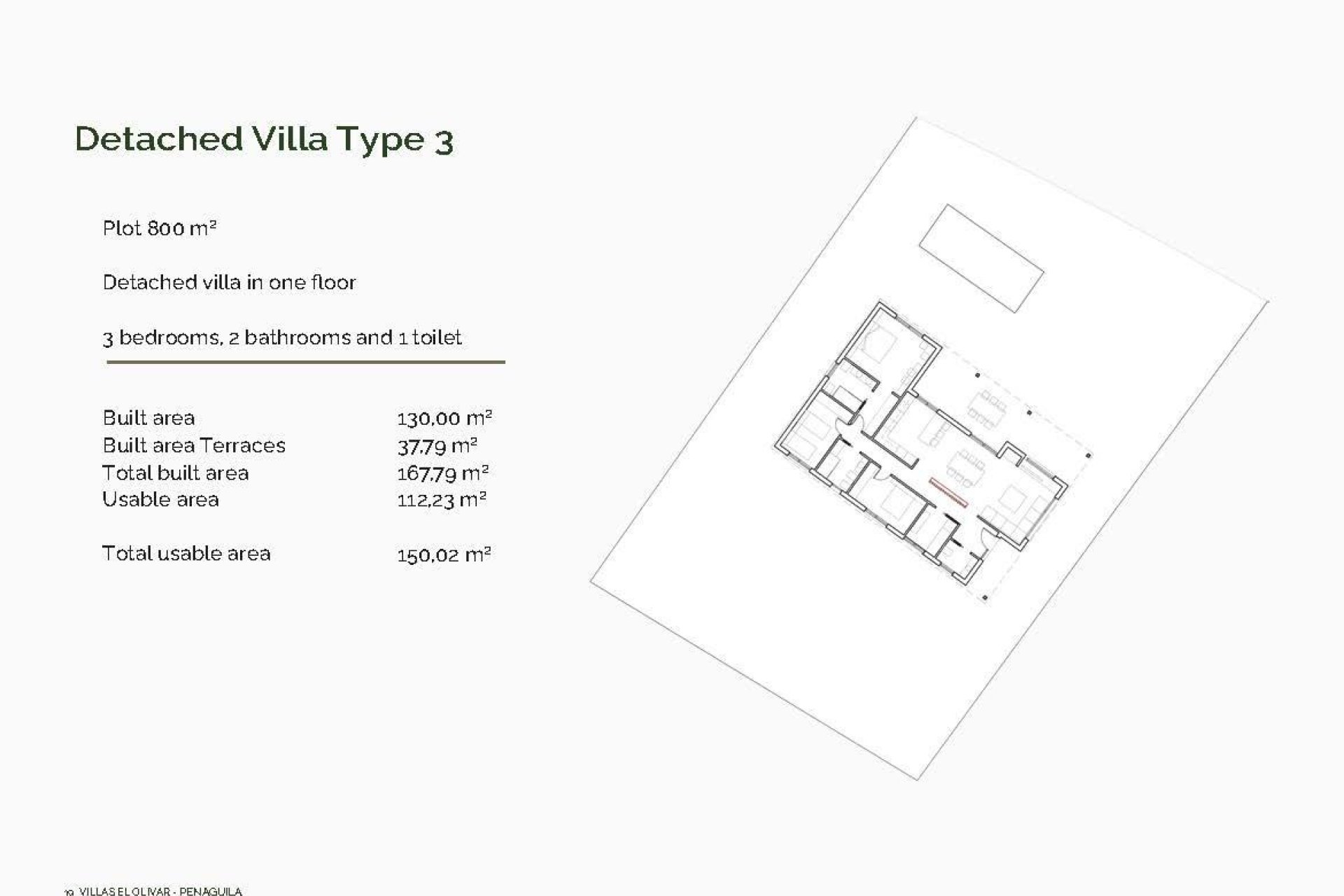 Obra nueva - Villa -
Penaguila - El Olivar