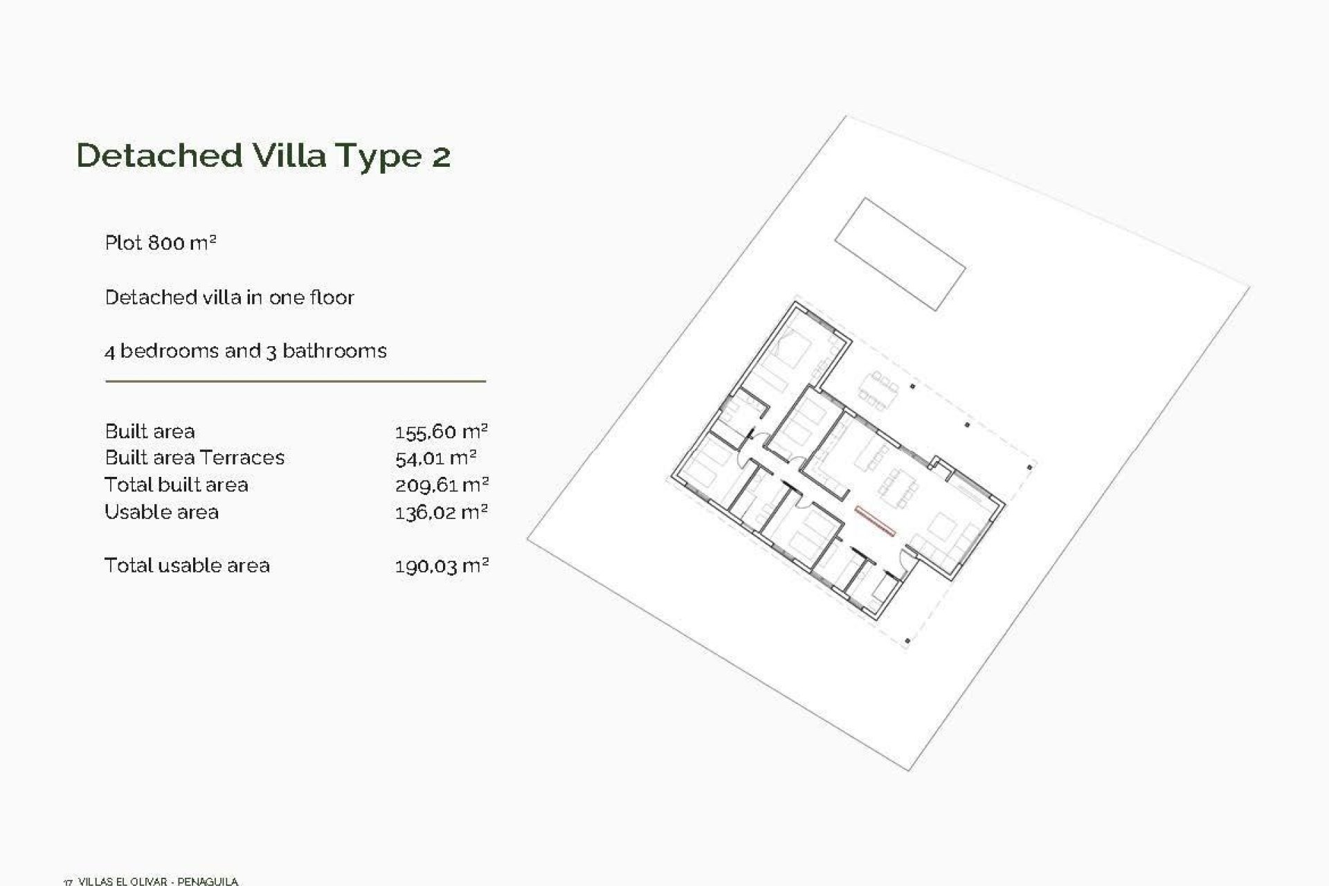 Obra nueva - Villa -
Penaguila - El Olivar