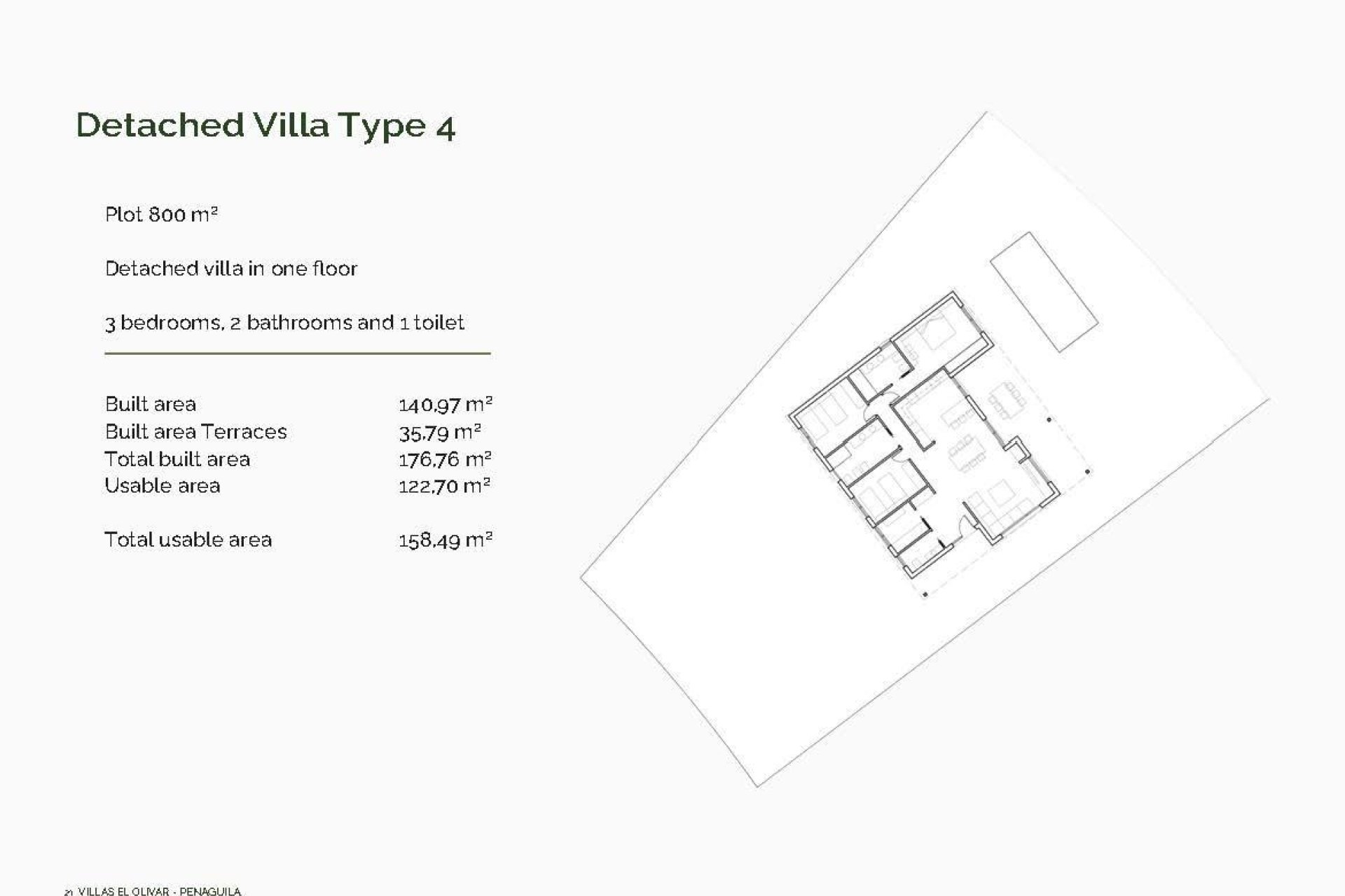 Obra nueva - Villa -
Penaguila - El Olivar