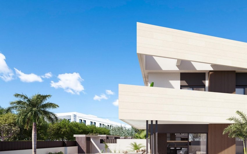 Obra nueva - Villa -
Pilar de la Horadada - parques de Andromeda