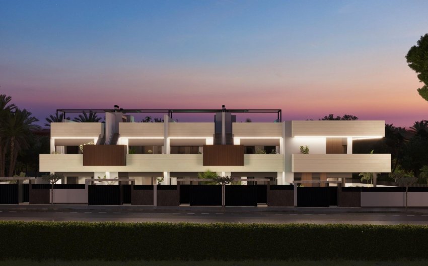 Obra nueva - Villa -
Pilar de la Horadada - parques de Andromeda