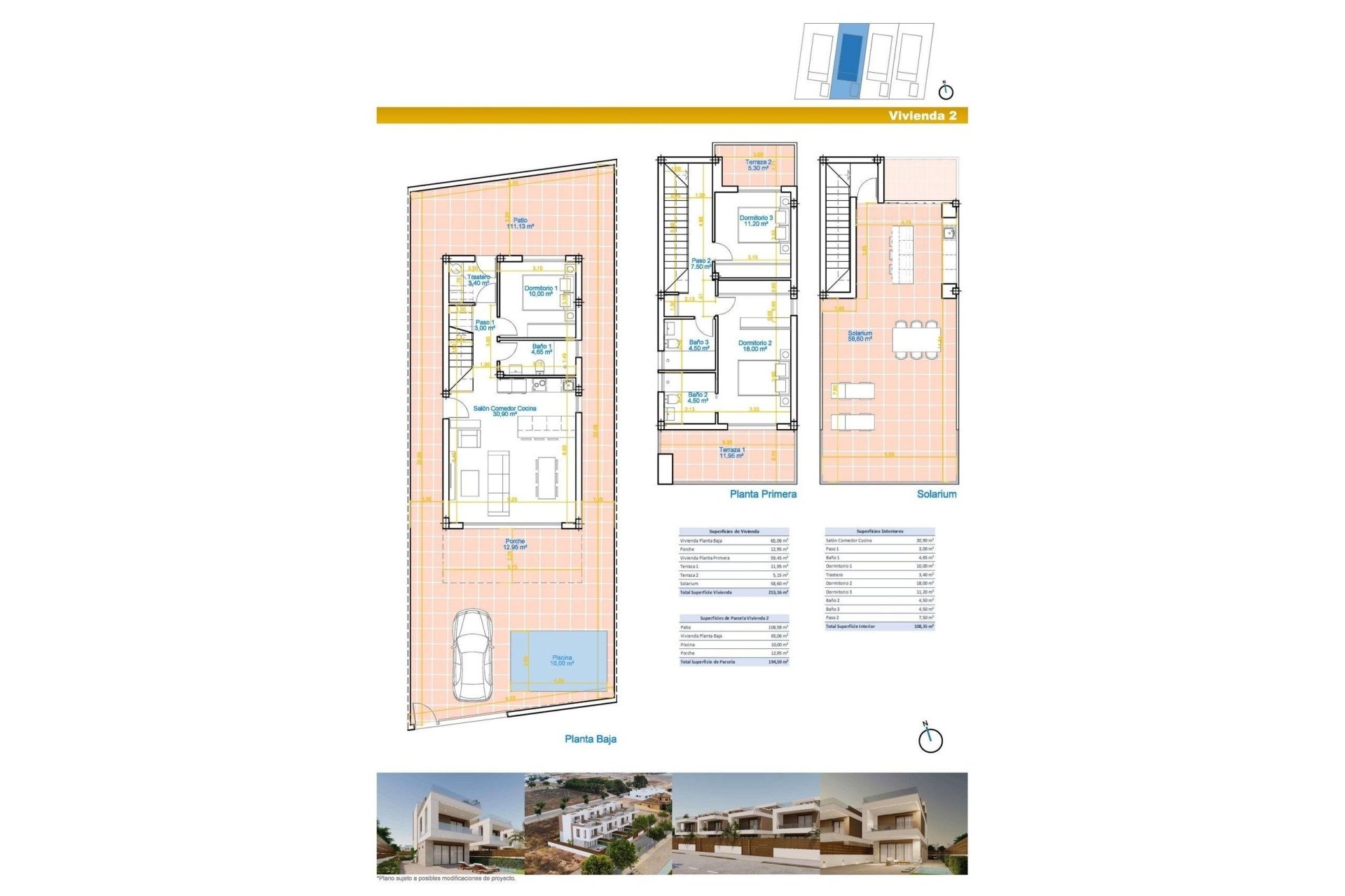 Obra nueva - Villa -
Pilar de la Horadada - pueblo