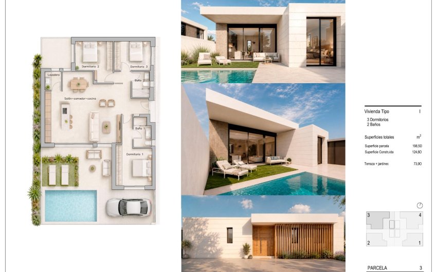 Obra nueva - Villa -
Pilar de la Horadada - Zona Pueblo