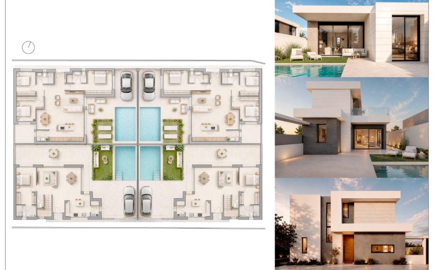 Obra nueva - Villa -
Pilar de la Horadada - Zona Pueblo