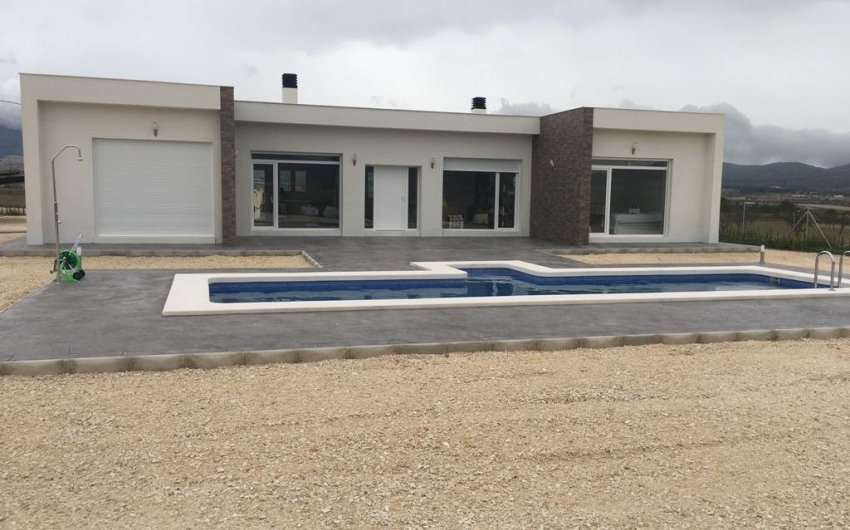 Obra nueva - Villa -
Pinoso - Camino Del Prado