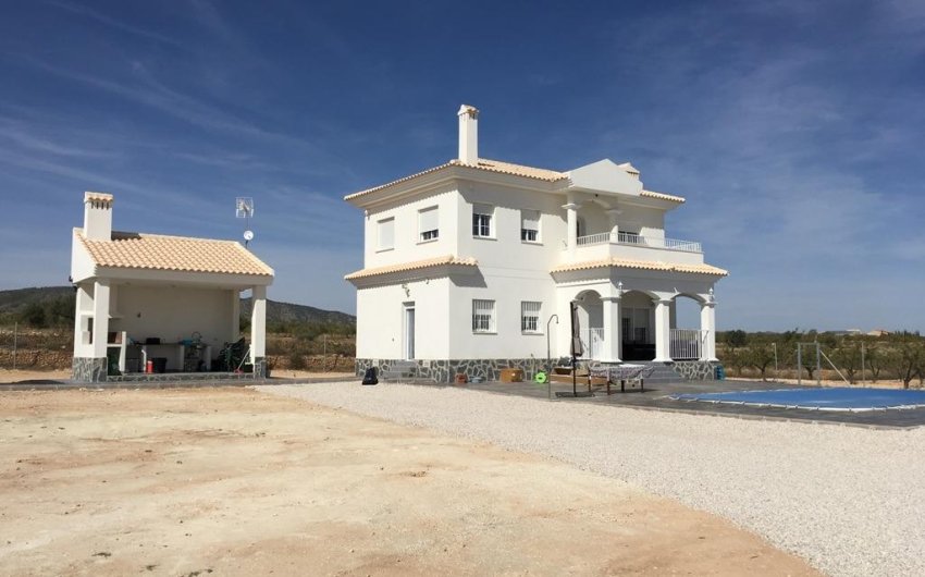 Obra nueva - Villa -
Pinoso - Camino Del Prado