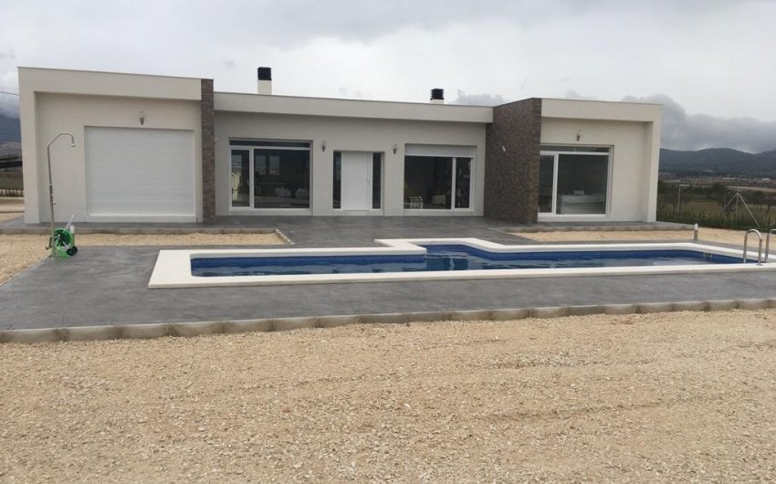 Obra nueva - Villa -
Pinoso - Camino Del Prado