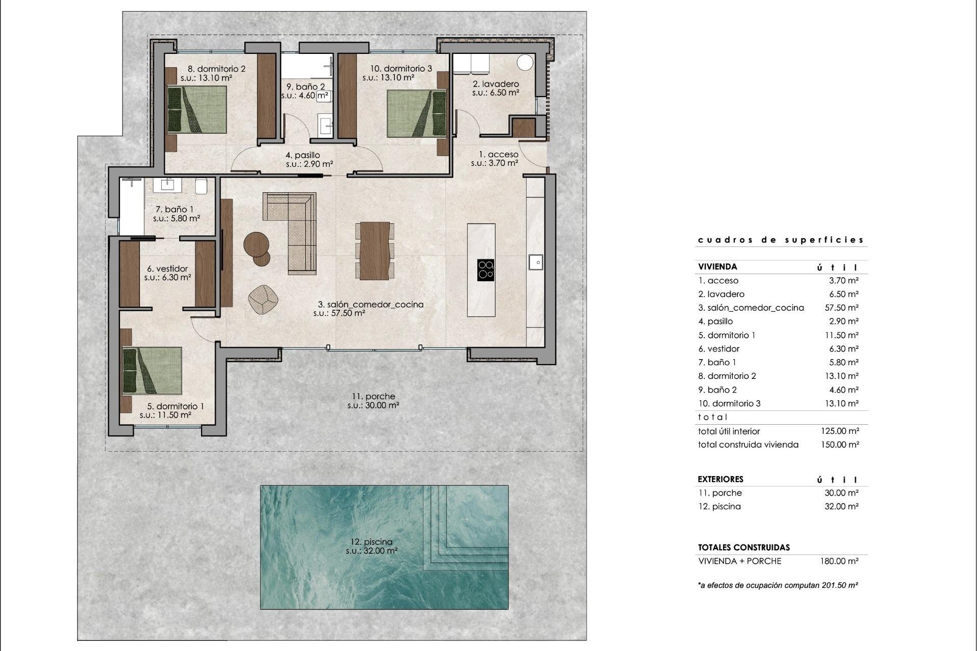 Obra nueva - Villa -
Pinoso - Lel