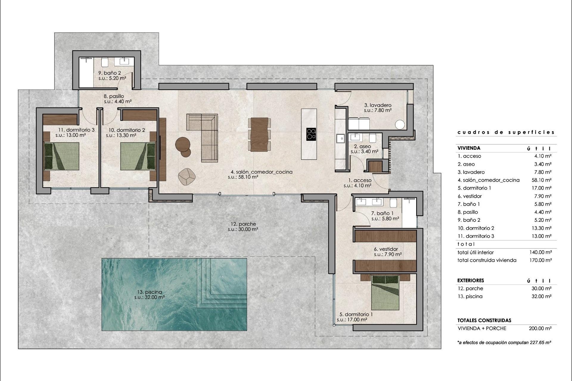 Obra nueva - Villa -
Pinoso - Lel