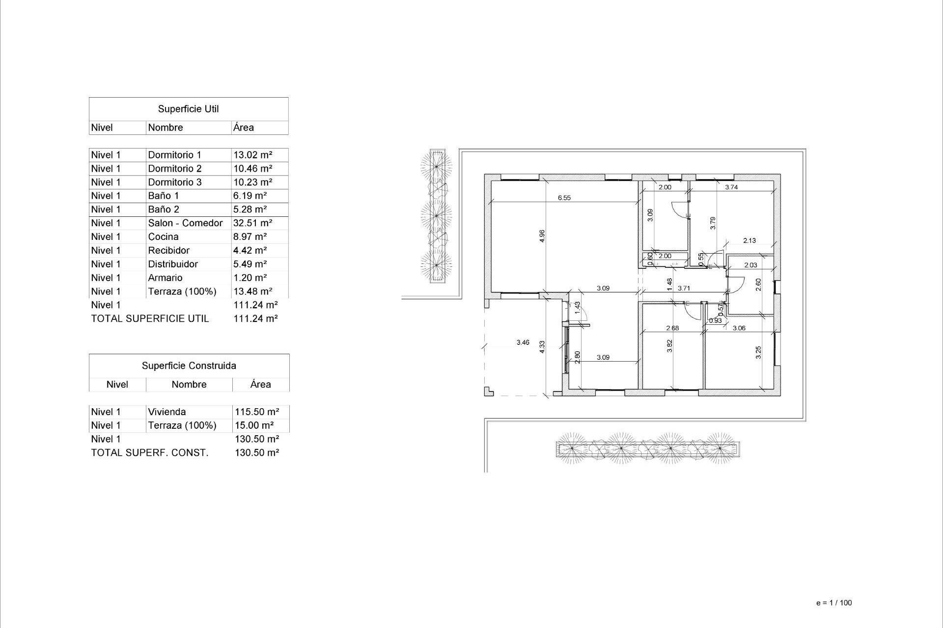 Obra nueva - Villa -
Pinoso - Lel