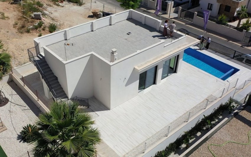 Obra nueva - Villa -
Polop - La Alberca