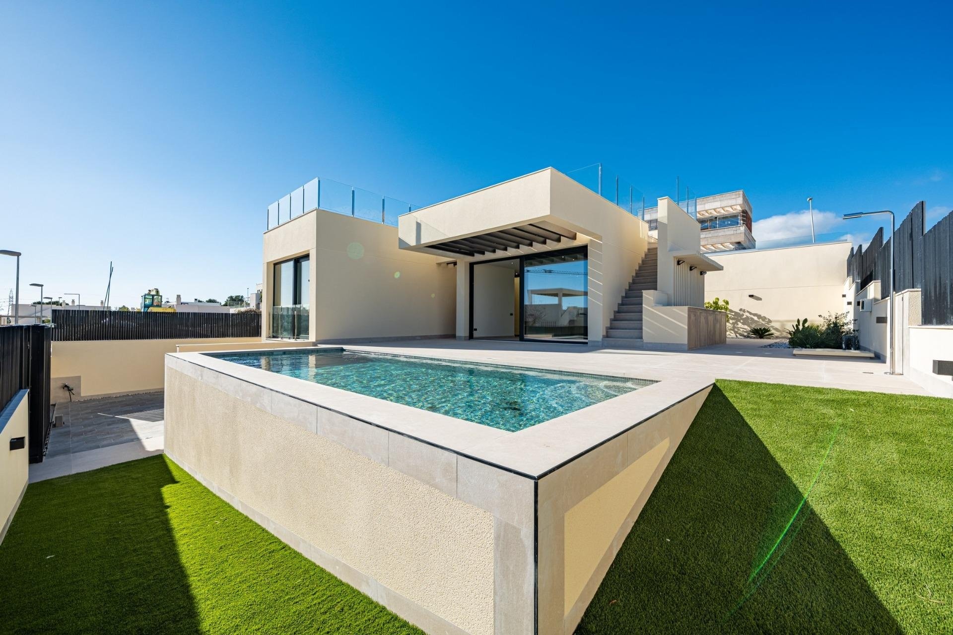 Obra nueva - Villa -
Polop - La Alberca