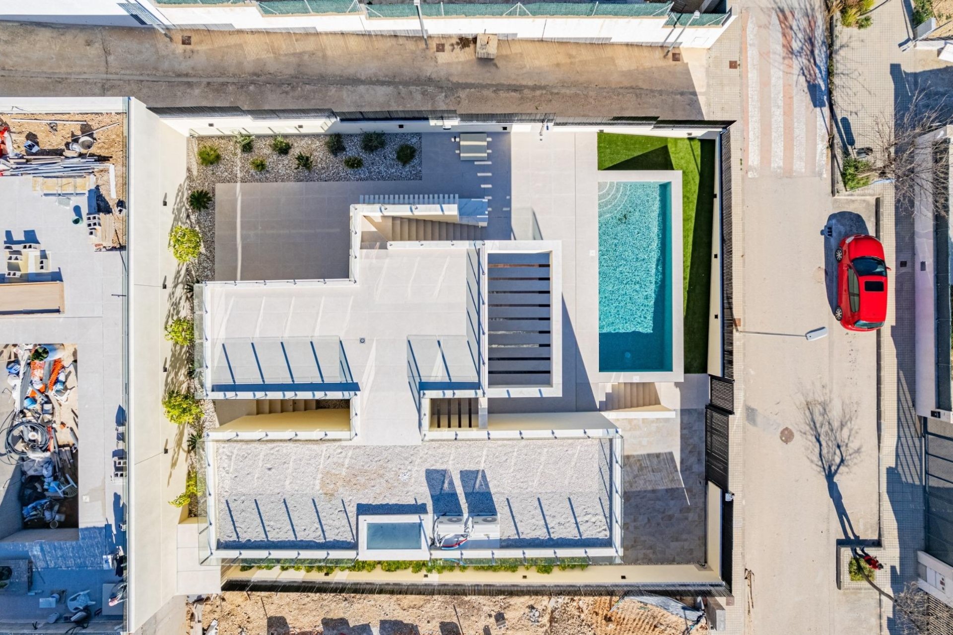 Obra nueva - Villa -
Polop - La Alberca