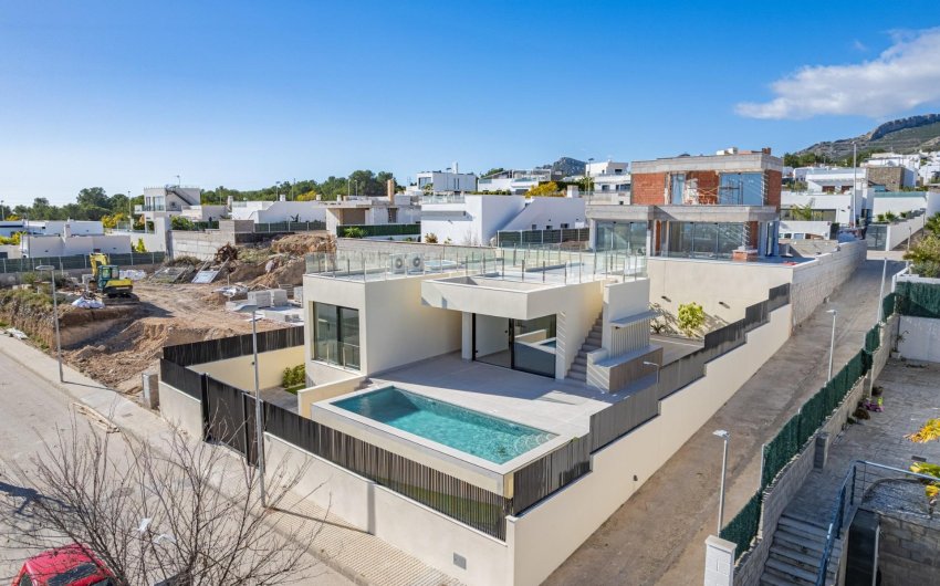 Obra nueva - Villa -
Polop - La Alberca