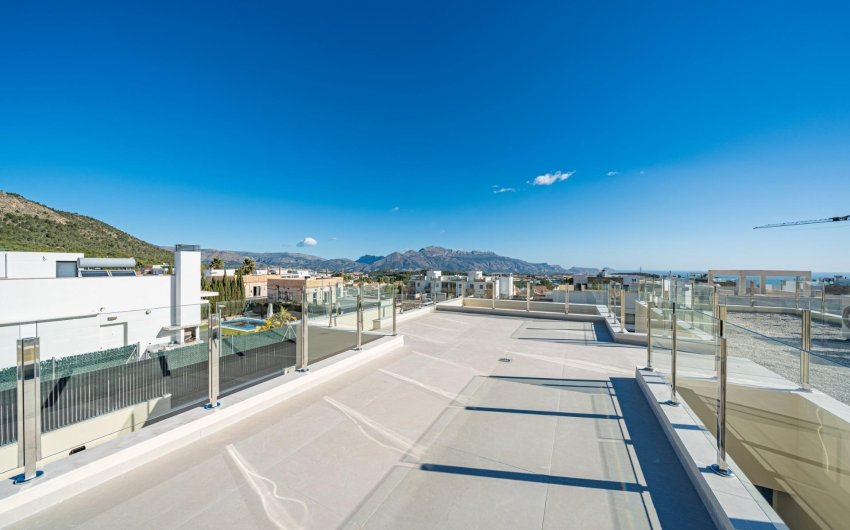 Obra nueva - Villa -
Polop - La Alberca