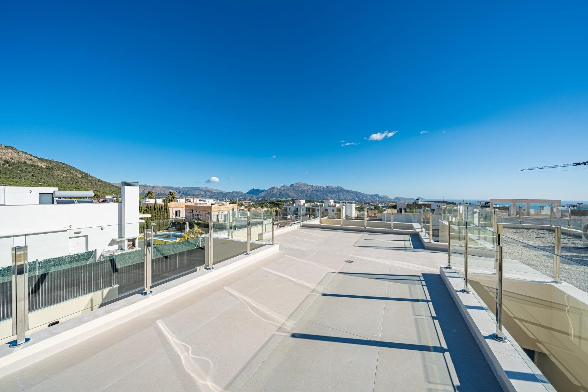 Obra nueva - Villa -
Polop - La Alberca