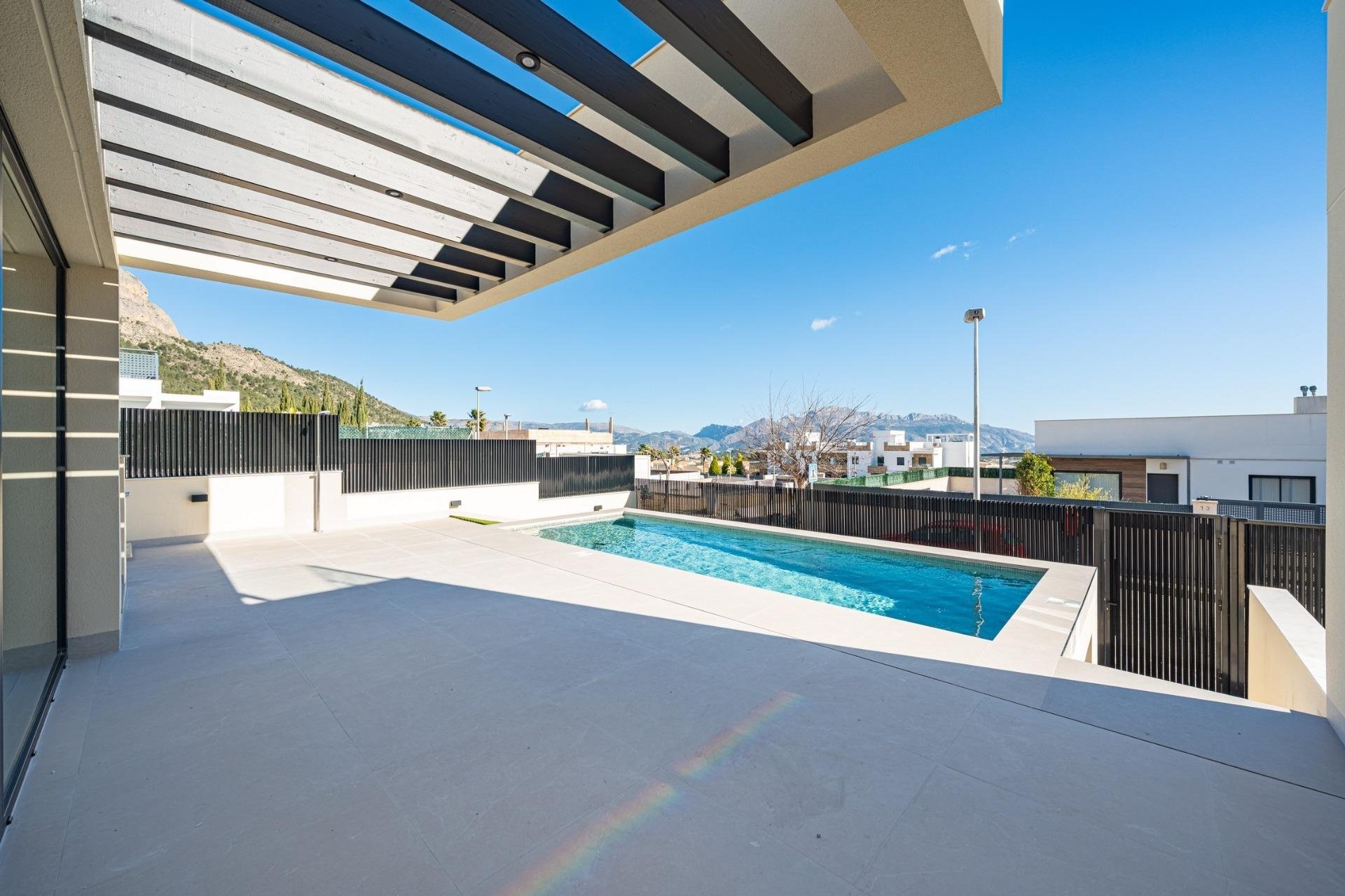 Obra nueva - Villa -
Polop - La Alberca