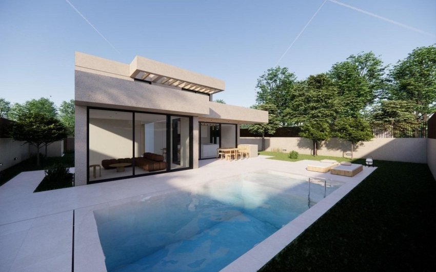 Obra nueva - Villa -
Polop - La Alberca