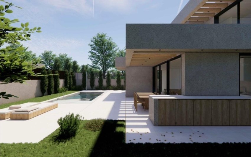 Obra nueva - Villa -
Polop - La Alberca