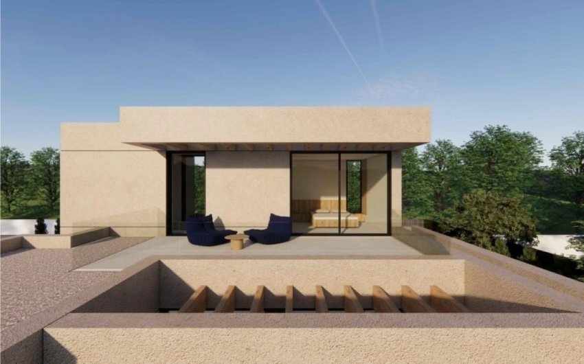 Obra nueva - Villa -
Polop - La Alberca
