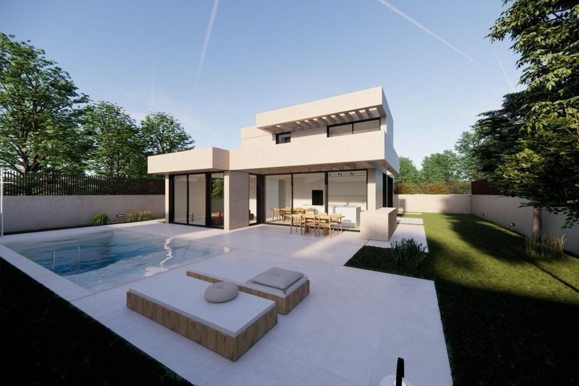 Obra nueva - Villa -
Polop - La Alberca