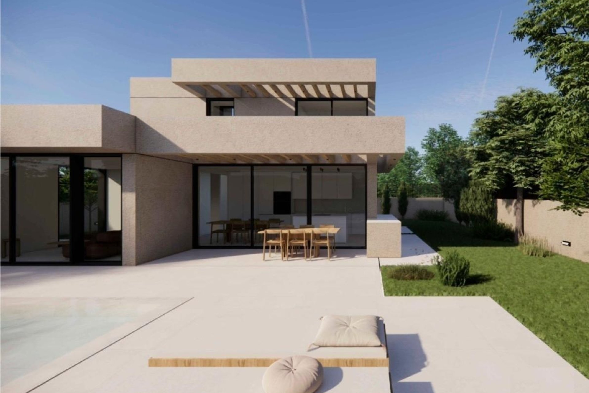 Obra nueva - Villa -
Polop - La Alberca