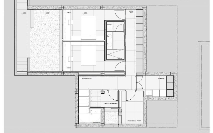 Obra nueva - Villa -
Polop - La Alberca