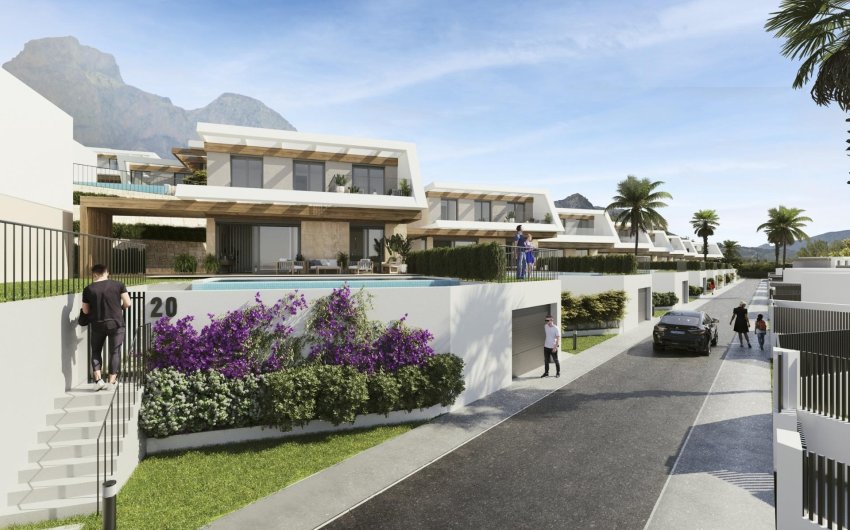 Obra nueva - Villa -
Polop - PAU 1