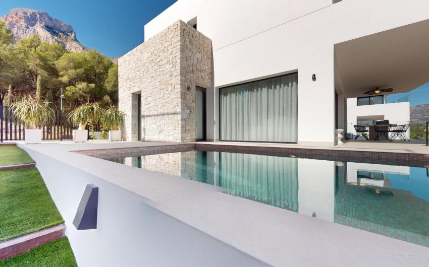 Obra nueva - Villa -
Polop - PAU 1
