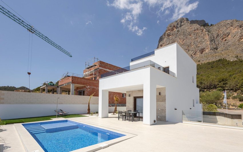 Obra nueva - Villa -
Polop - Polop Hills