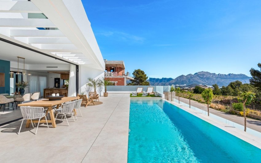 Obra nueva - Villa -
Polop - Urbanizaciones