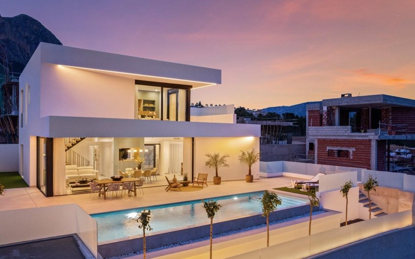 Obra nueva - Villa -
Polop - Urbanizaciones