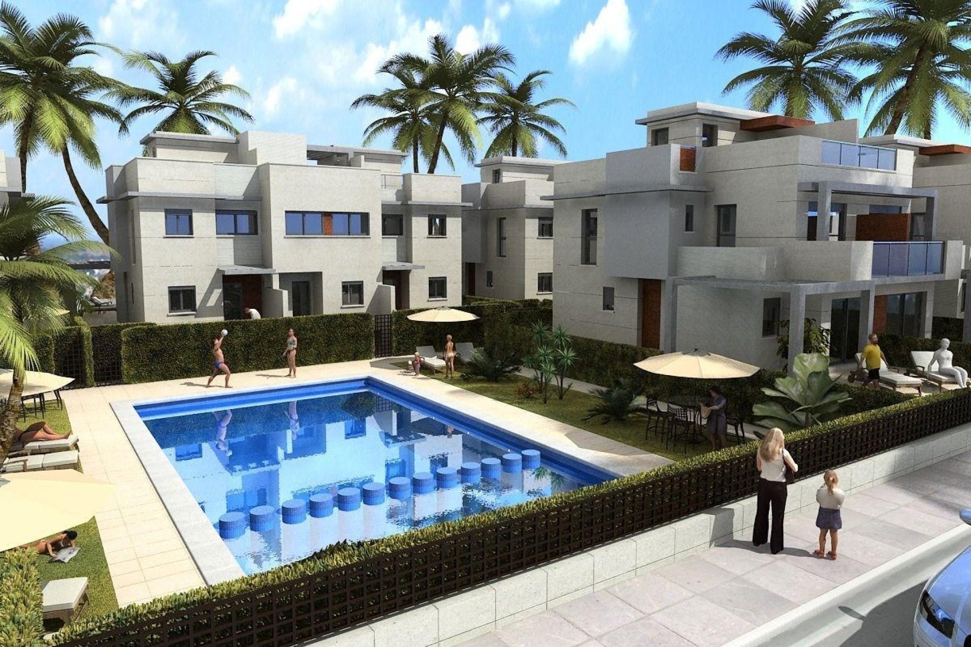 Obra nueva - Villa -
Puerto de Mazarron - Mar De Plata