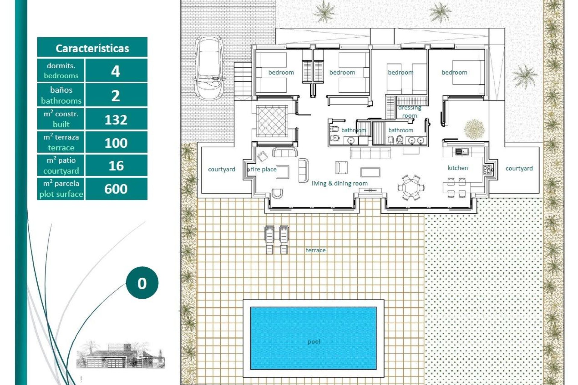 Obra nueva - Villa -
Sucina - Peraleja Golf